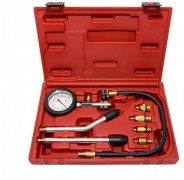 Компрессометр бензиновый с гибкой и 2мя жесткими насадками LICOTA