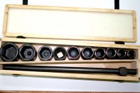 Набор головок 3/4" №2 19-46мм футляр с липучкой Автом-2