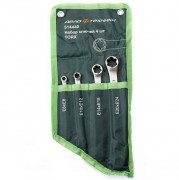 Набор ключей накидных TORX - 4 шт. (Е6хЕ8,Е10хЕ12,Е14хЕ18,Е20хЕ24), тетрон. сумка ДТ